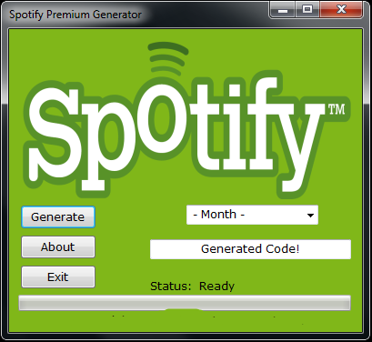 Spotify free premium codes